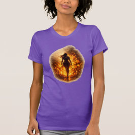 Camiseta Ela Anda Através do Fogo