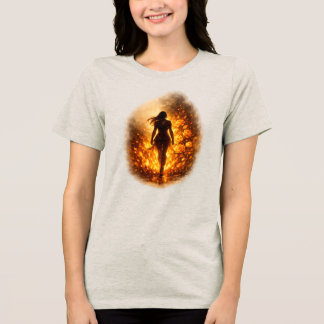 Camiseta Ela Anda Através do Fogo