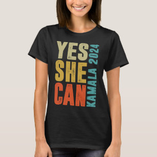 Camiseta Ela Consegue Colores Retroativas Kamala 2024