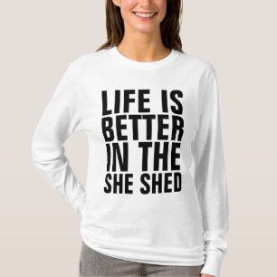 Camiseta ELA DEIXOU Mulheres T-Shirts