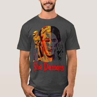Camiseta Ela Demônios Filme de Horror do Cult