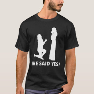 Camiseta Ela Disse Sim, Lgbt Engagment