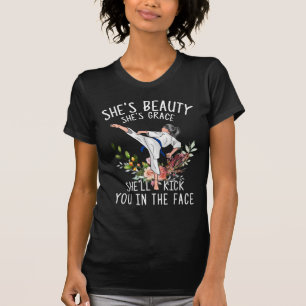 Camiseta Ela é a beleza que é a Grace. Ela vai te matar na