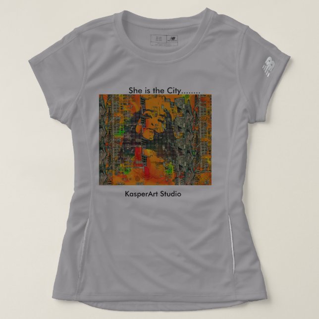 Camiseta Ela é a Cidade.....mulheres ativadas (Frente do Design)