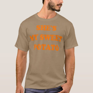 Camiseta Ela é a minha batata doce, eu sou golpe de Ação de