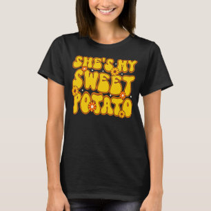 Camiseta Ela é a minha batata doce que eu sou, o jogo de Aç