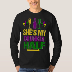 Camiseta Ela é a minha meia-Mãe de Namorado de Casal.