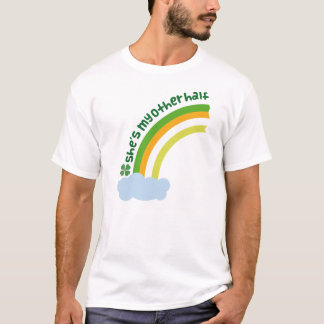 Camiseta Ela é a minha outra metade de Casais irlandeses