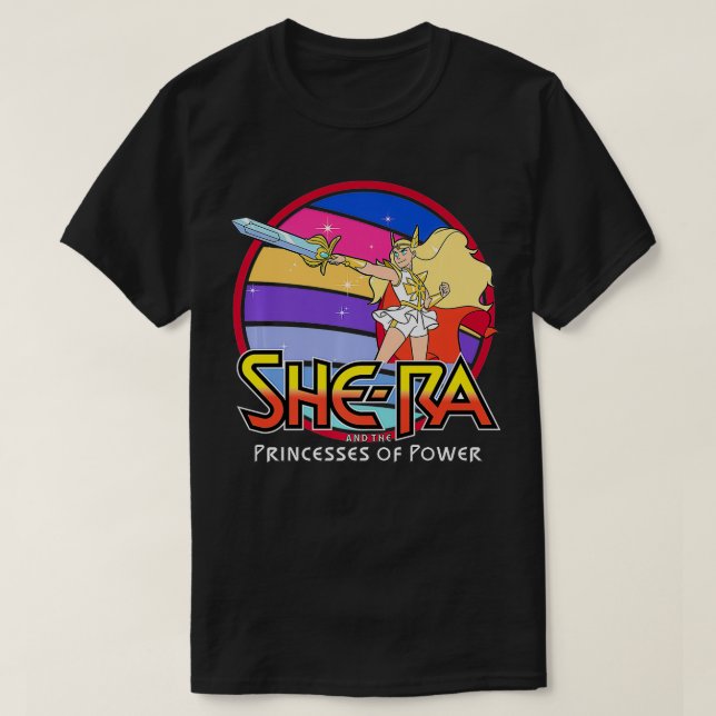 Camiseta Ela e a princesa do Power Rainbow Premium (Frente do Design)