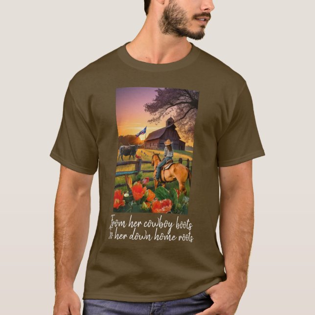 Camiseta Ela é do país (Frente)