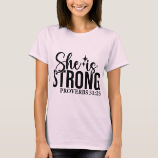 Camiseta Ela é forte