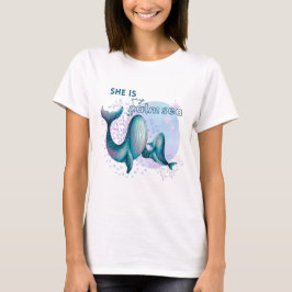 Camiseta ela é meu mar calmo