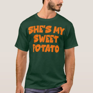 Camiseta Ela é minha batata doce, eu sou Obrigado de Casais