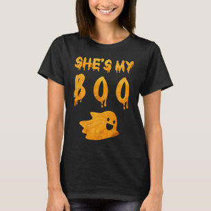 Camiseta Ela é minha Casais engraçada Festa de roupas de Ha