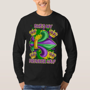Camiseta Ela É Minha Metade Mais Bêbada Casal Namorado Ma