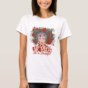 Camiseta ela é poderosa