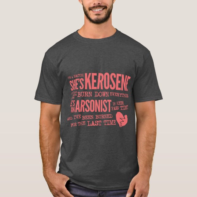 Camiseta Ela é Querosene Oversized (Frente)