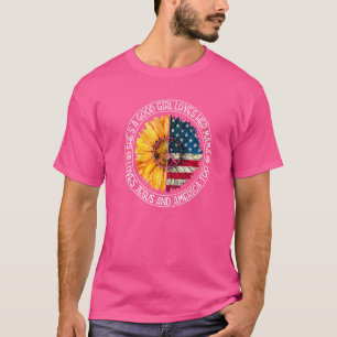 Camiseta Ela É Uma Boa Garota Ama Sua Mãe Jesus E América