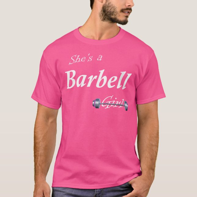 Camiseta Ela É Uma Garota De Barão (Frente)