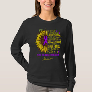 Camiseta Ela É Uma Guerreira De Malformação Chiari Ela Sou