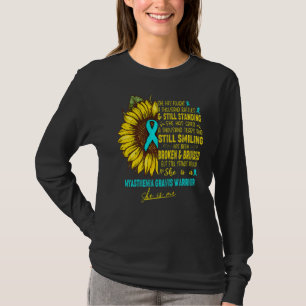 Camiseta Ela É Uma Miastenia Gravis Warrior Ela É Eu