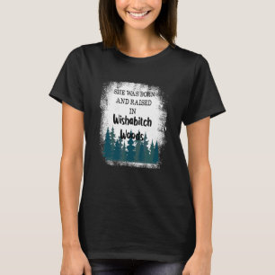Camiseta Ela Era Nascer E Criada Em Wishabch Woods 3