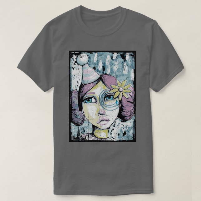 Camiseta Ela Esperava Por Coisas Que Não Podia Mudar (Frente do Design)