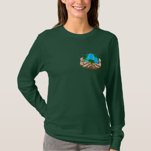 Camiseta ELA ESTÁ EM NOSSA Coleção DE MÃOS