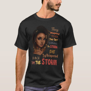 Camiseta Ela Gritou De Volta Eu Sou A Tempestade História N