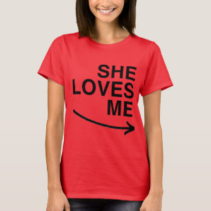 CAMISETA ELA ME AMA (DIREITA).
