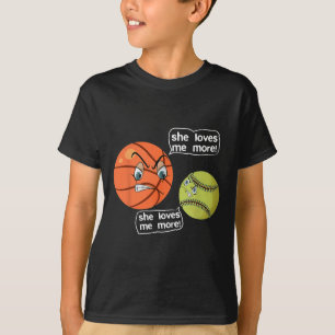Camiseta Ela Me Ama Mais Irritada Esqueleto Suave Luta Argu