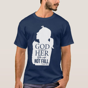 Camiseta Ela Não Falhará De Afirmação Cristã