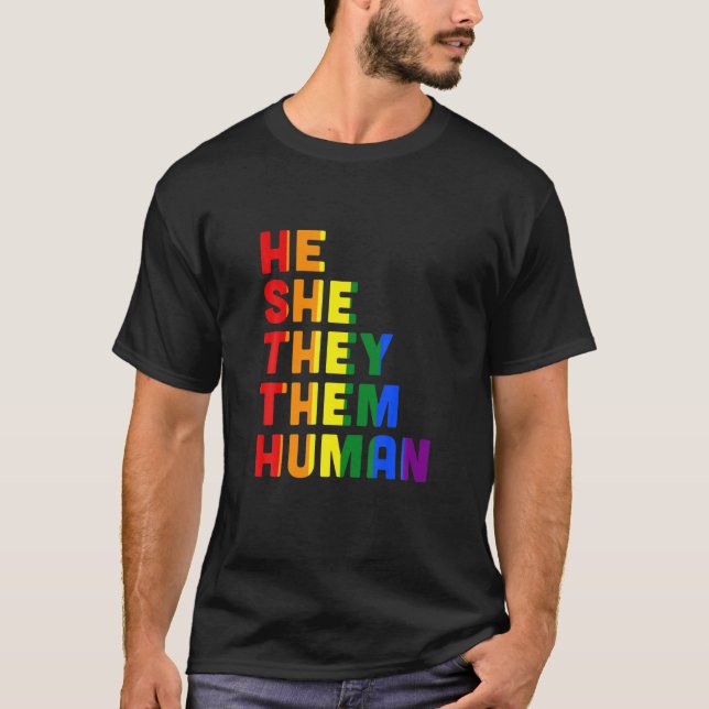 Camiseta Ela Os São Humanos (Frente)