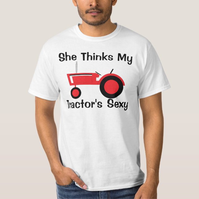 Camiseta Ela pensa vermelha (Frente)