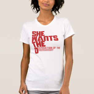 Camiseta Ela quer a destruição D do patriarcado