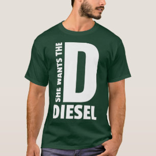 Camiseta Ela quer o carvão do caminhão do diesel com motore