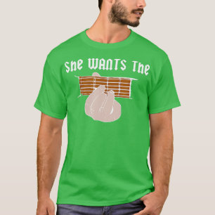Camiseta Ela quer que a Piada D-Chord seja um guitarrista e