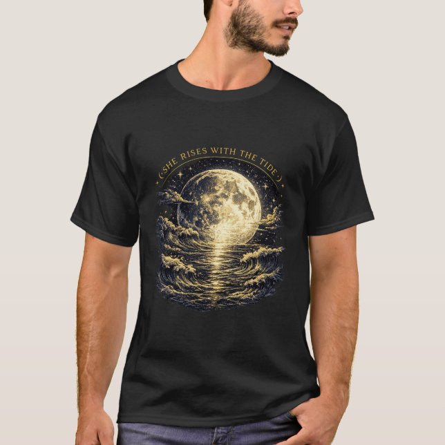 Camiseta Ela Se Levanta Com A Maré (Frente)