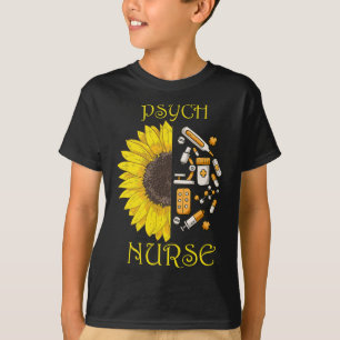 Camiseta Ela Se Tornou Uma Enfermeira Psiquiátrica Enfermag