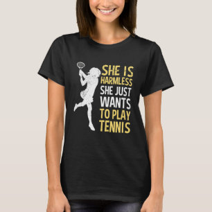 Camiseta Ela Só Quer Tocar Tênis de Clube Tênis Tênis