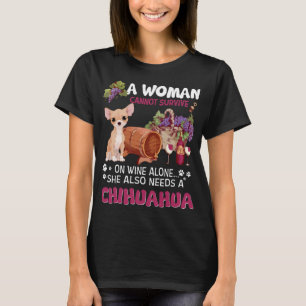 Camiseta Ela também precisa de um chihuahua