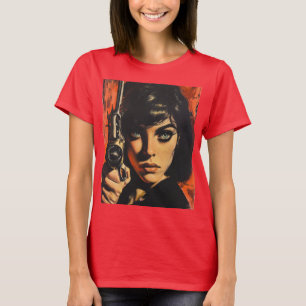 Camiseta Ela tem os olhos de um revólver T-shirt
