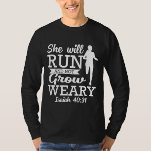 Camiseta Ela Vai Correr E Não Crescer Com Isaiah 4031