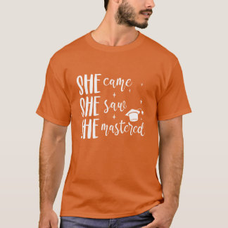 Camiseta Ela Veio Ela Viu Ela Dominou amigos