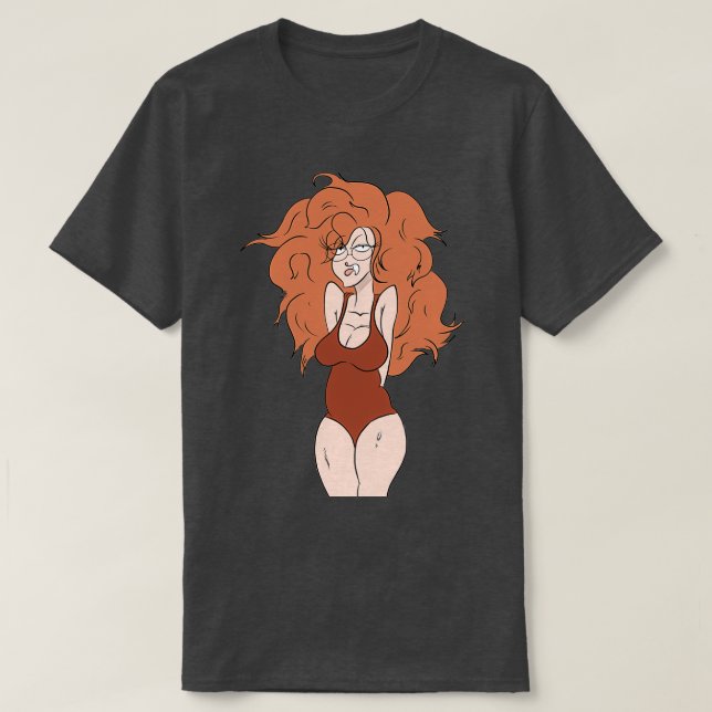 Camiseta Ela Veste Scarlet (Frente do Design)