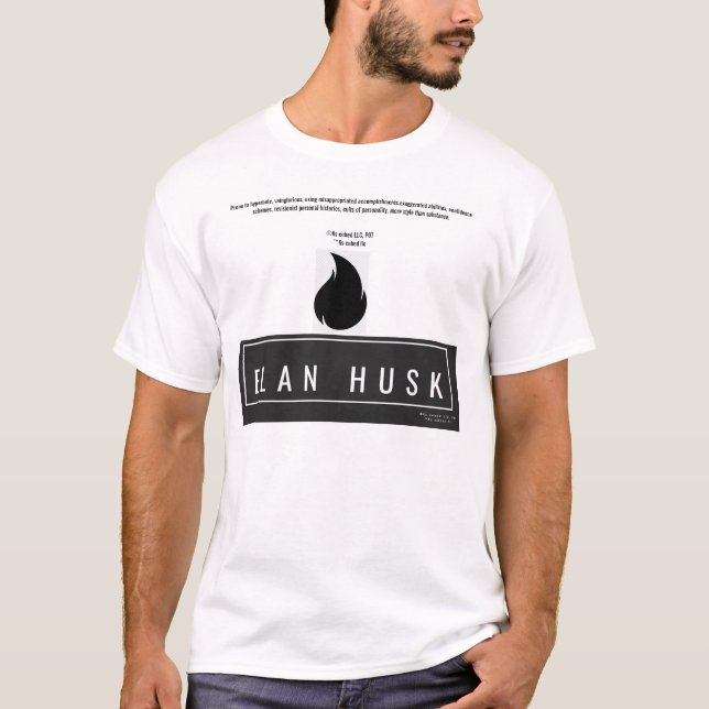 Camiseta Elan Husk (masculina) (Frente)