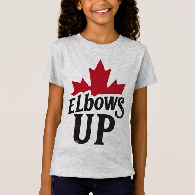 Camiseta Elbots Up - Bold Canadian Spirit (Frente)