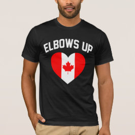 Camiseta Elbows Up Canadá