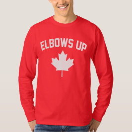 Camiseta Elbows Up Canada - Orgulhoso canadense