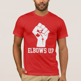 Camiseta Elbows Up Canada - Orgulhoso canadense